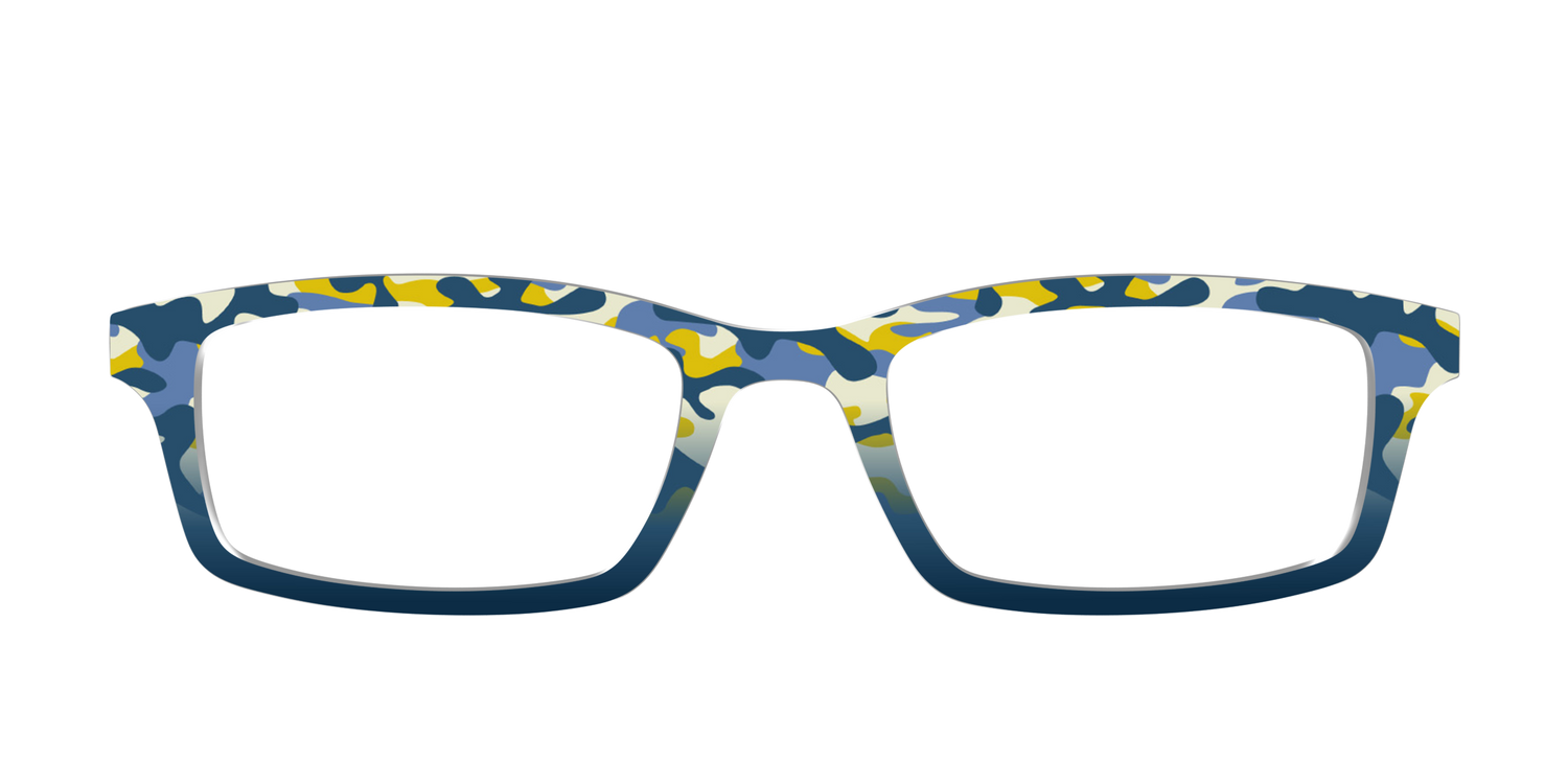 The Waterfront Breeze Camo - Front Top Image - Pair Eyewear