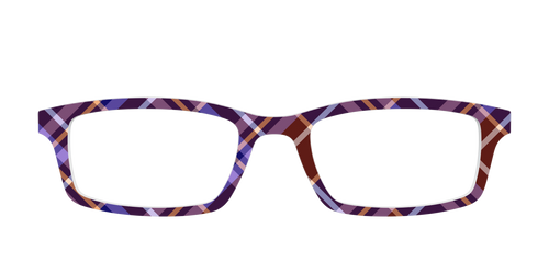 The Water Iris Plaid - Pair Eyewear