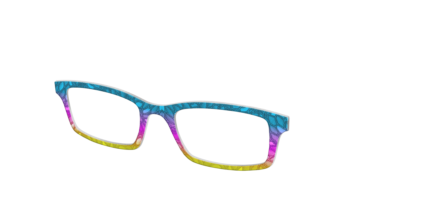 The Wavy Gradient - Angle Top Image - Pair Eyewear