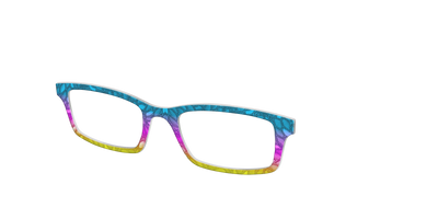 The Wavy Gradient - Angle Top Thumbnail - Pair Eyewear