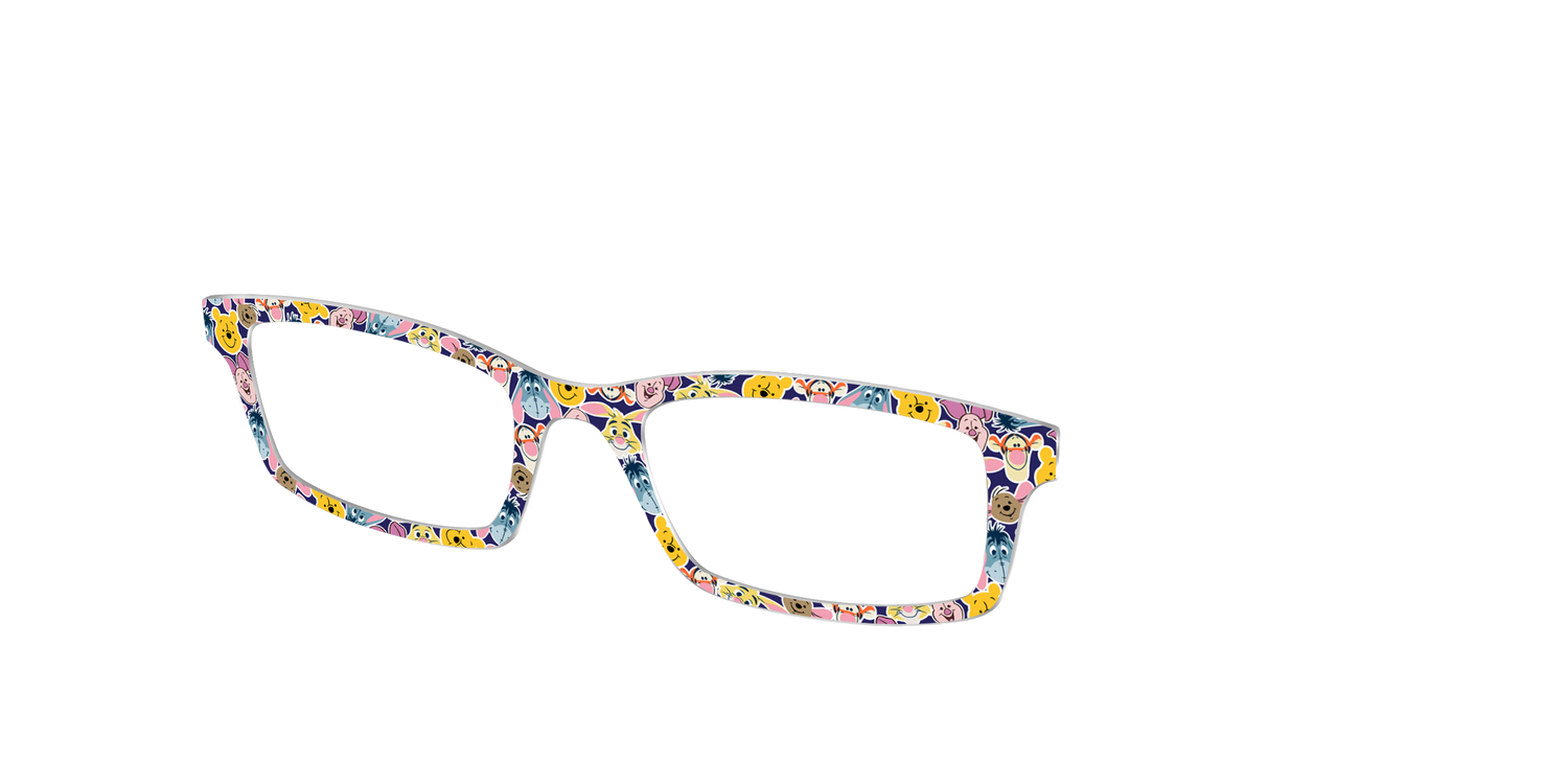 Winnie the Pooh & Friends Stickers - Angle Top Image - Pair Eyewear