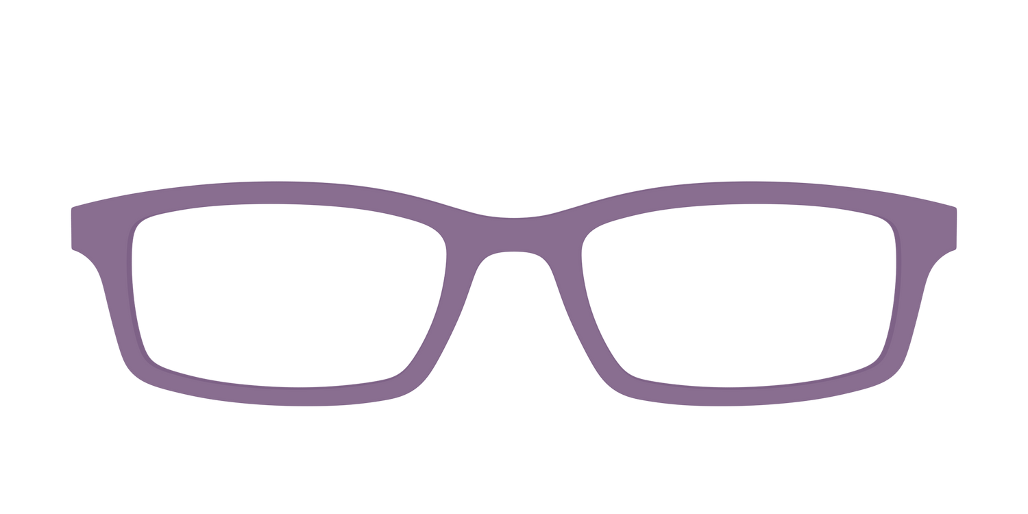 The Wisteria - Front Top Image - Pair Eyewear
