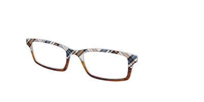 The Wood Split Plaid - Angle Top Thumbnail - Pair Eyewear