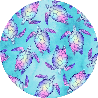 The Indigo Gradient Crystal