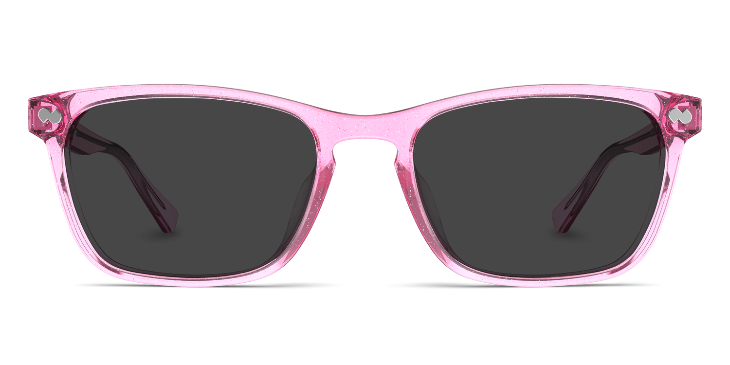 The Casper - Pink Glitter Clear Sun - Carousel1 - Pair Eyewear