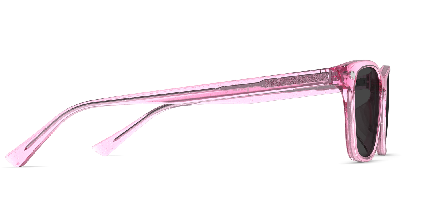 The Casper - Pink Glitter Clear Sun - Carousel5 - Pair Eyewear