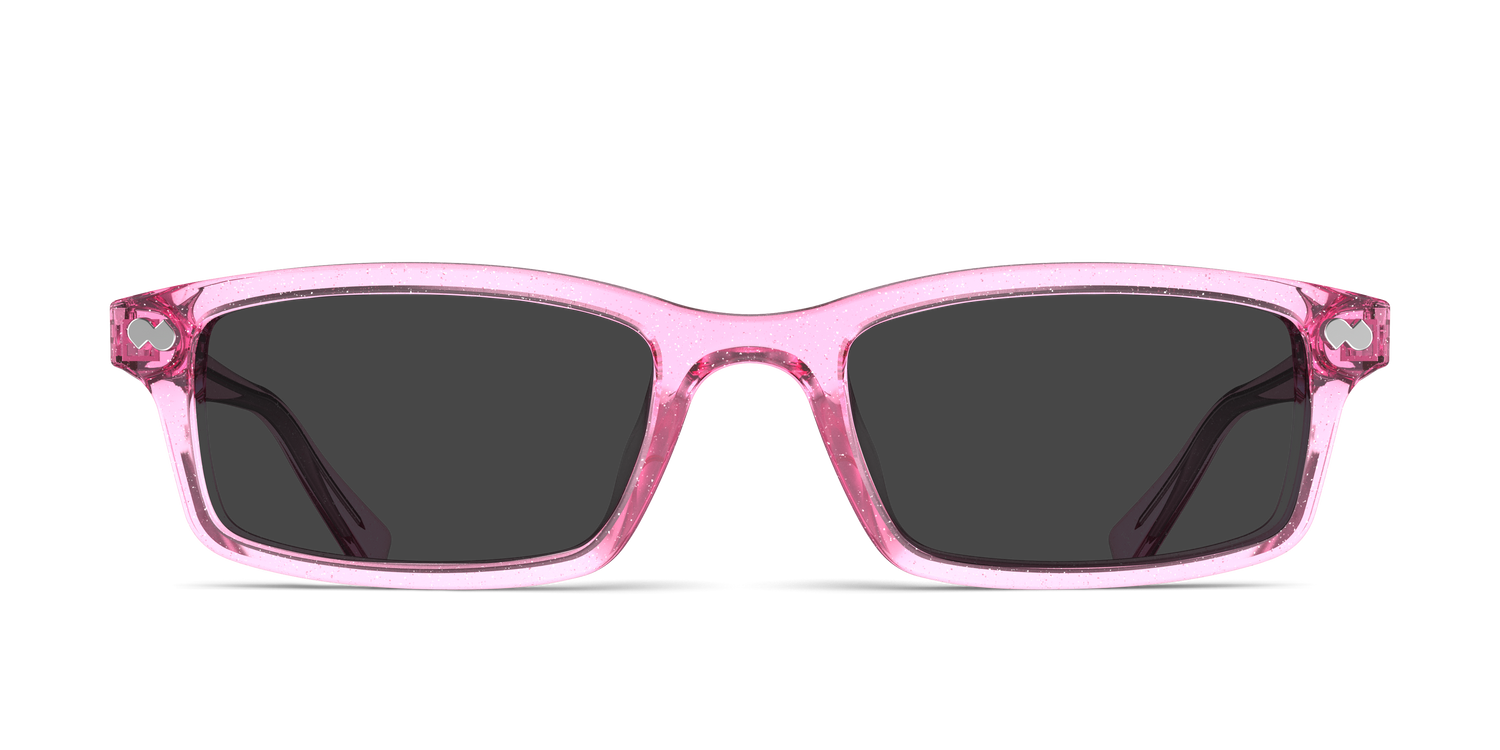 The Cedro - Pink Glitter Clear Sun - Carousel1 - Pair Eyewear