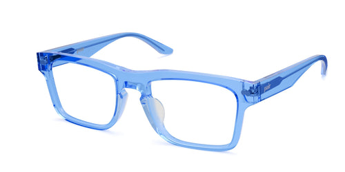 The Drew - Blue Clear - Secondary Image - Pair Eyewear