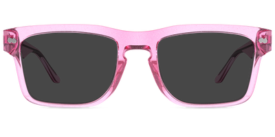 The Drew - Pink Glitter Clear Sun - Thumbnail1 - Pair Eyewear
