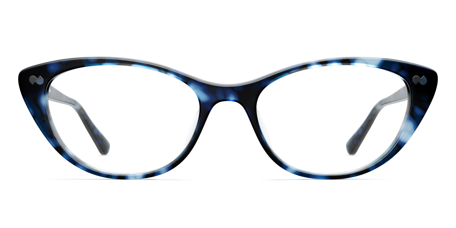 The ella - Blue Tortoise - Carousel1 - Pair Eyewear