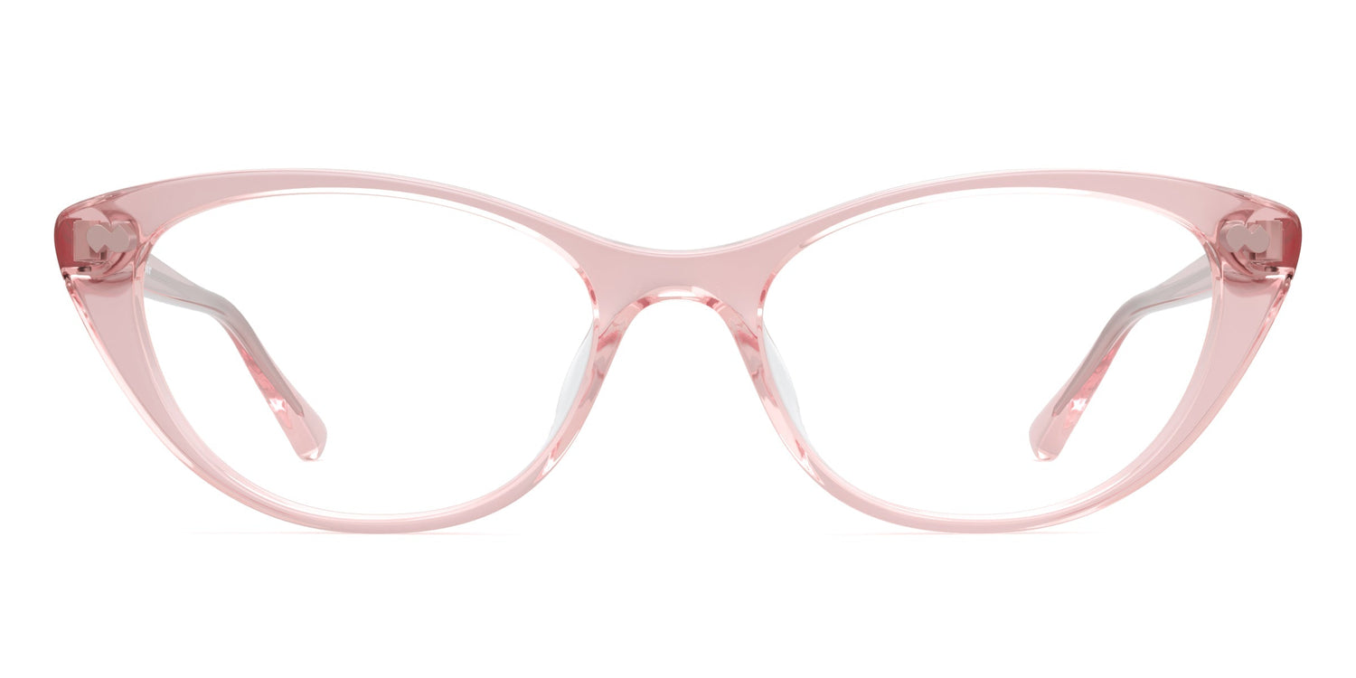 The ella - Pink Clear - Carousel1 - Pair Eyewear