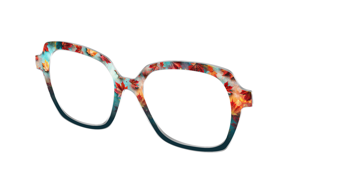 The Fluttering Foliage - Angle Top Image - Pair Eyewear