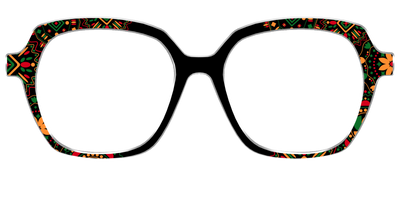 The Kwanzaa Medallion - Front Top Thumbnail - Pair Eyewear