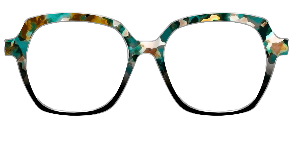 The Oxidized Copper Tortoise - Front Top Image - Pair Eyewear