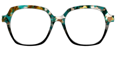 The Oxidized Copper Tortoise - Front Top Thumbnail - Pair Eyewear