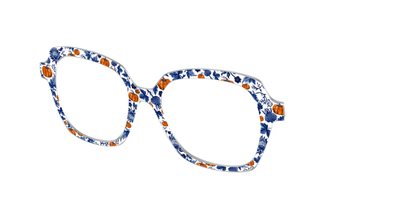 The Pumpkin Garden Toile - Angle Top Thumbnail - Pair Eyewear