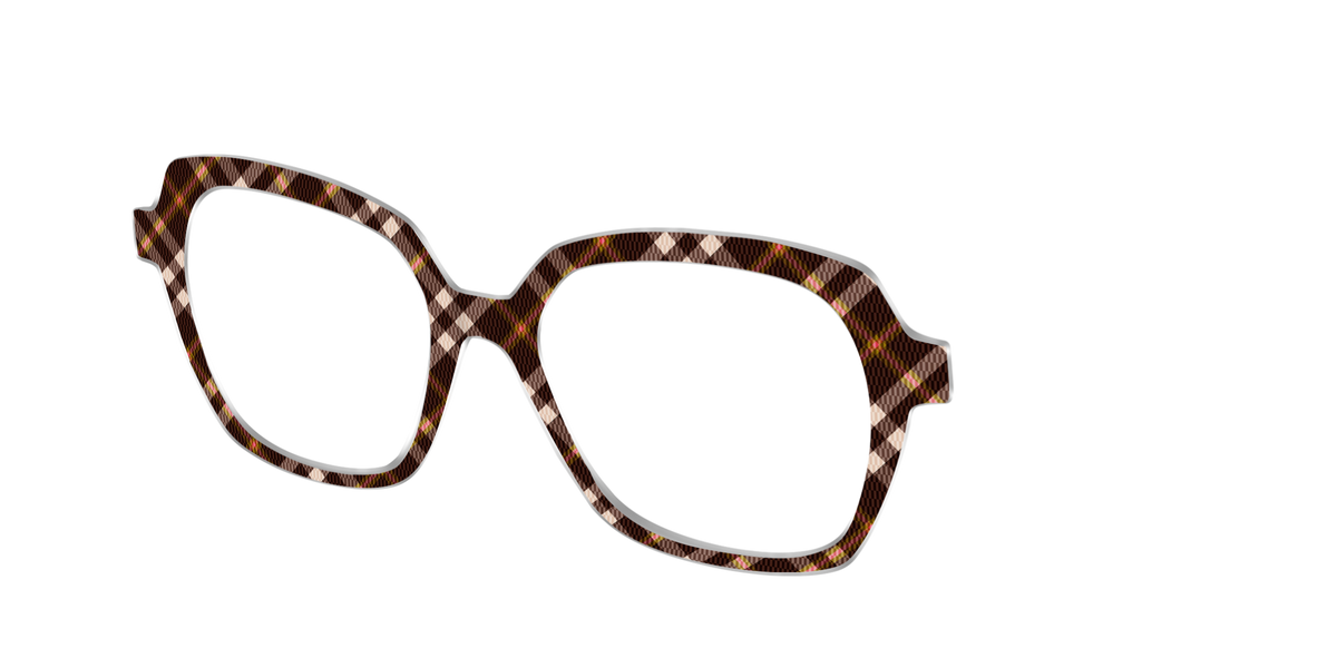 The Rustic Plaid - Angle Top Image - Pair Eyewear