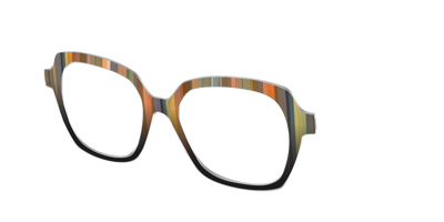 The Verdant Stripes - Angle Top Thumbnail - Pair Eyewear