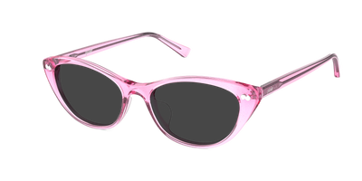 The Ella - Pink Glitter Clear Sun - Thumbnail3 - Pair Eyewear