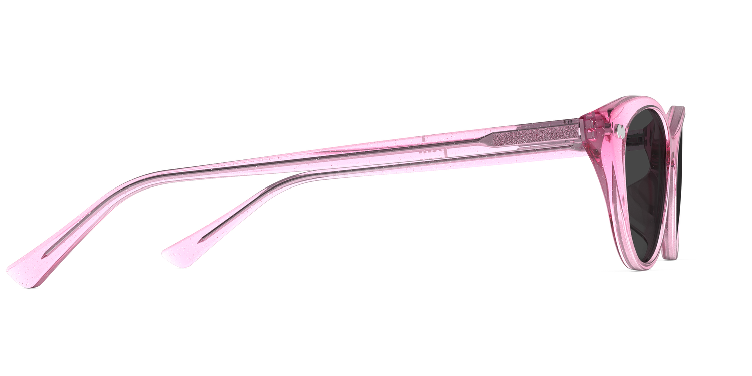 The Ella - Pink Glitter Clear Sun - Carousel5 - Pair Eyewear