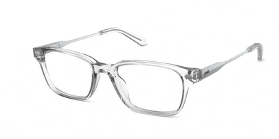 The Finley - Crystal Clear Acetate Silver Metal - Thumbnail12 - Pair Eyewear