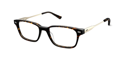 The Finley - Tortoise Acetate Gold Metal - Thumbnail1 - Pair Eyewear