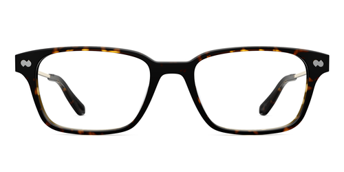 The Finley - Tortoise Acetate Gold Metal - Secondary Image - Pair Eyewear