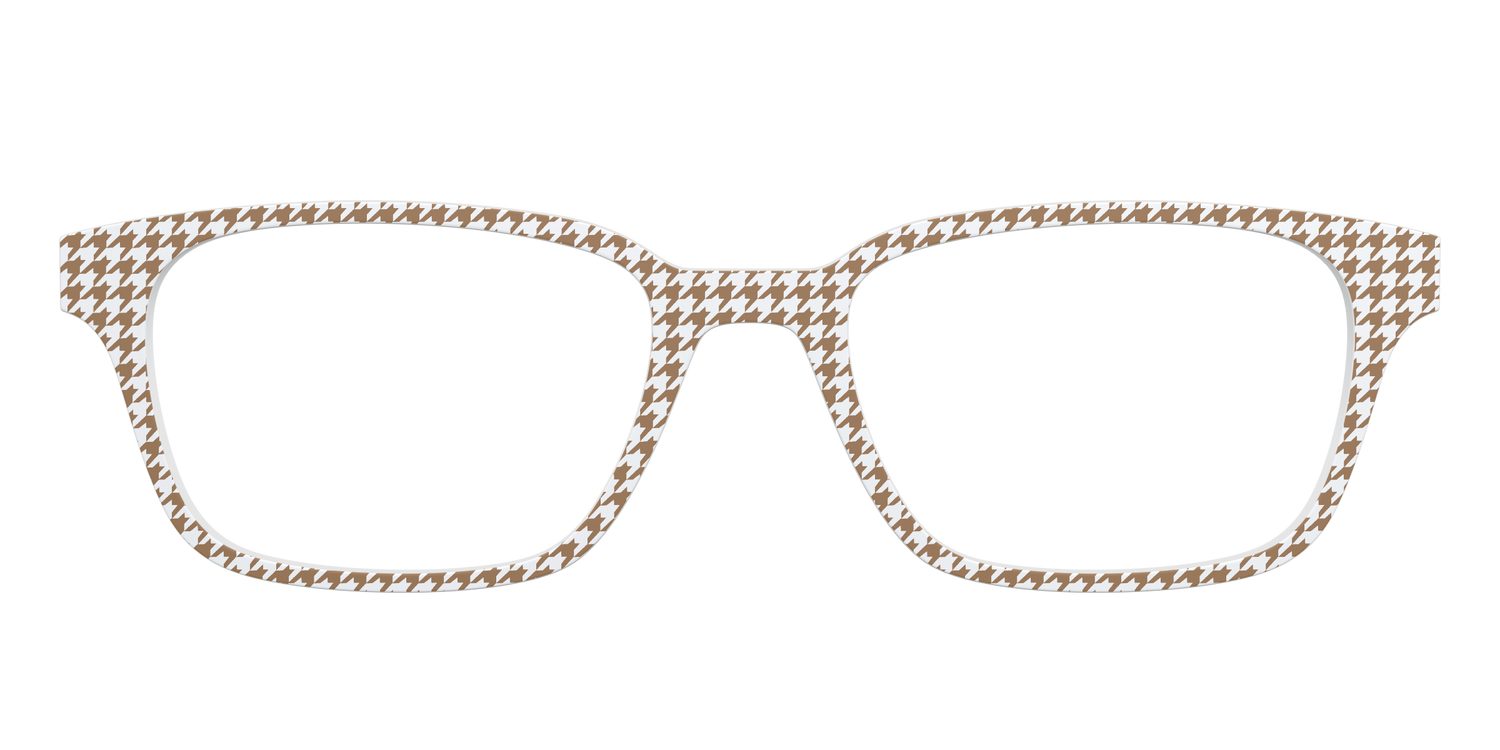 The Acorn Houndstooth - Front Top Image - Pair Eyewear