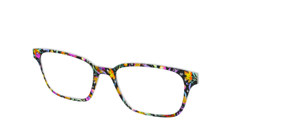 The Airbrushed Floral - Angle Top Thumbnail - Pair Eyewear