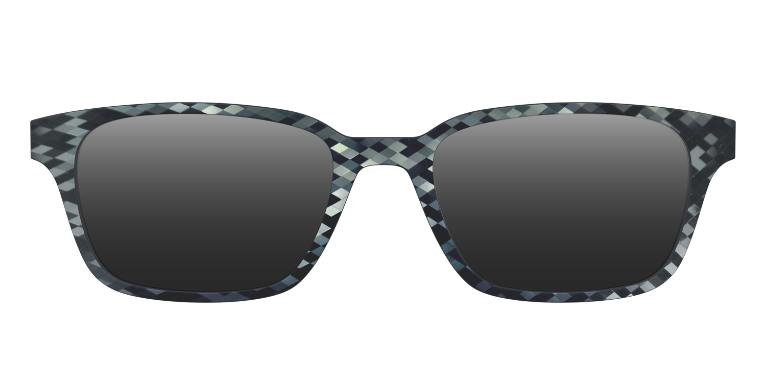 The Polarized Black Prism Sun Top - Front Top Image - Pair Eyewear