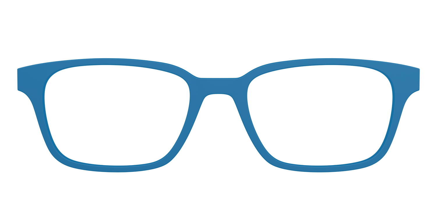 The Bondi Blue - Front Top Image - Pair Eyewear
