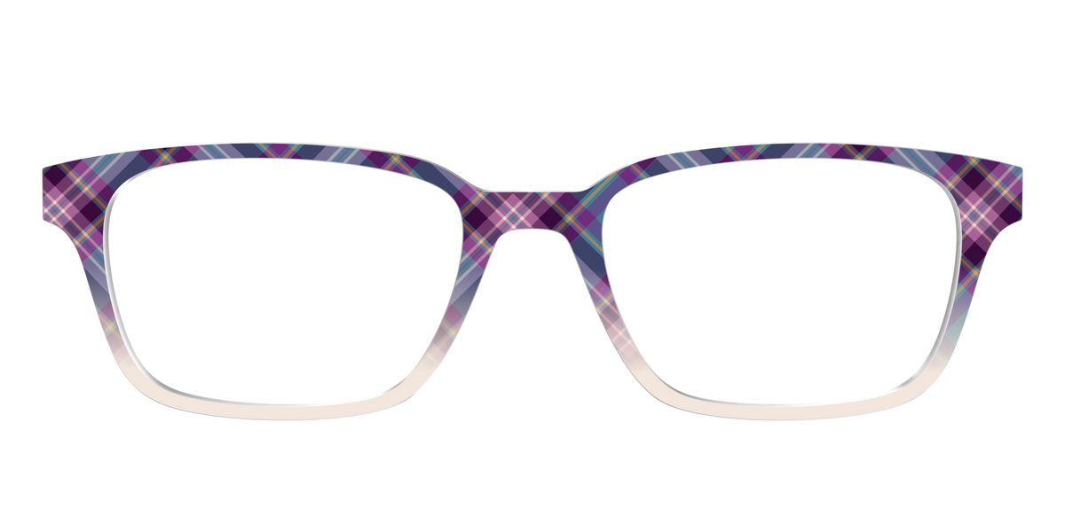 The Bramble Plaid - Front Top Image - Pair Eyewear