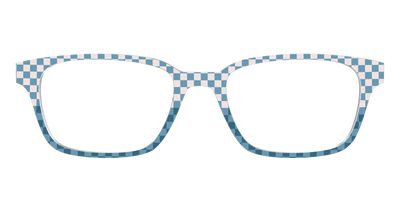 The Cerulean Check Split - Front Top Thumbnail - Pair Eyewear