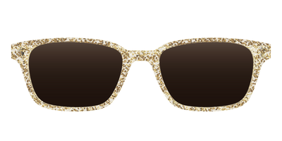 The Polarized Champagne Sparkle Sun Top - Front Top Thumbnail - Pair Eyewear