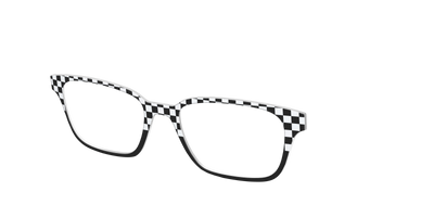The Classic Check Split - Angle Top Thumbnail - Pair Eyewear