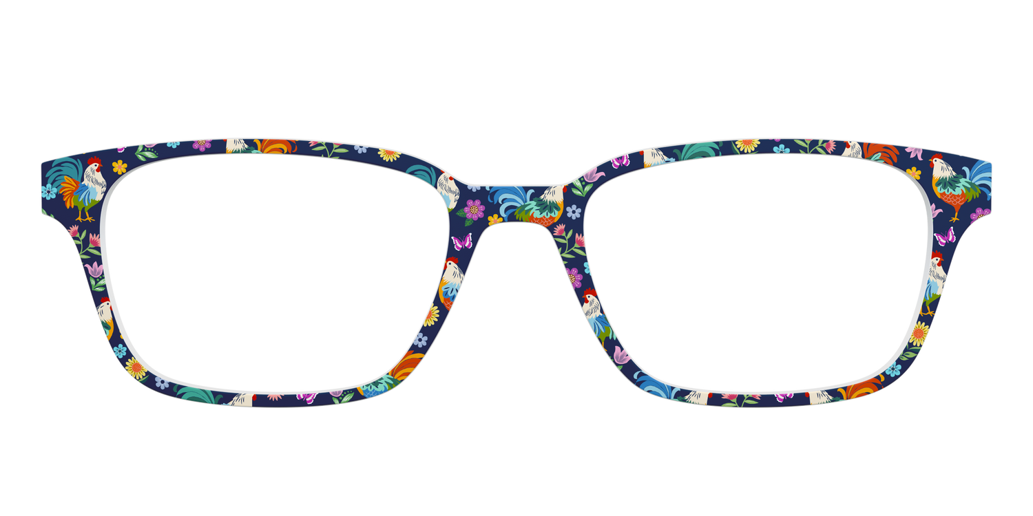 The Cock-a-Doodle-Doo - Front Top Image - Pair Eyewear
