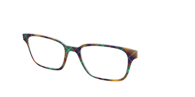 The Collegiate Plaid - Angle Top Thumbnail - Pair Eyewear