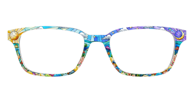 The Coral Reef Stained Glass - Front Top Thumbnail - Pair Eyewear