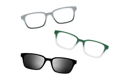 Crystal Clear Silver Metal - Set - Product Thumbnail 4 - Pair Eyewear
