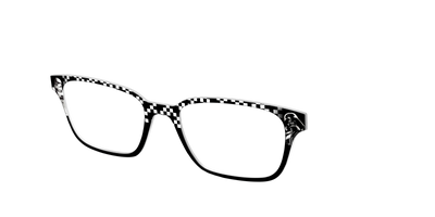 Dark Side Checker Split - Angle Top Thumbnail - Pair Eyewear