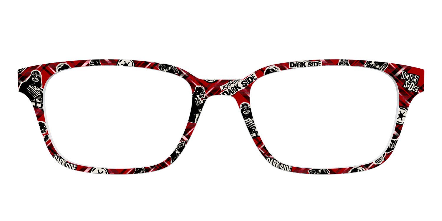Dark Side Plaid - Front Top Image - Pair Eyewear