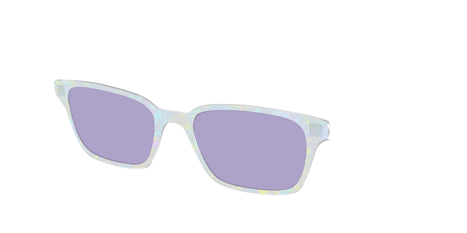 The Dazzling Opal with Celestial Purple Lens - Angle Top Image - Pair Eyewear