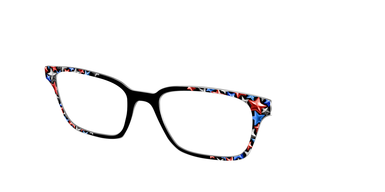 The Dimensional Stars - Angle Top Image - Pair Eyewear