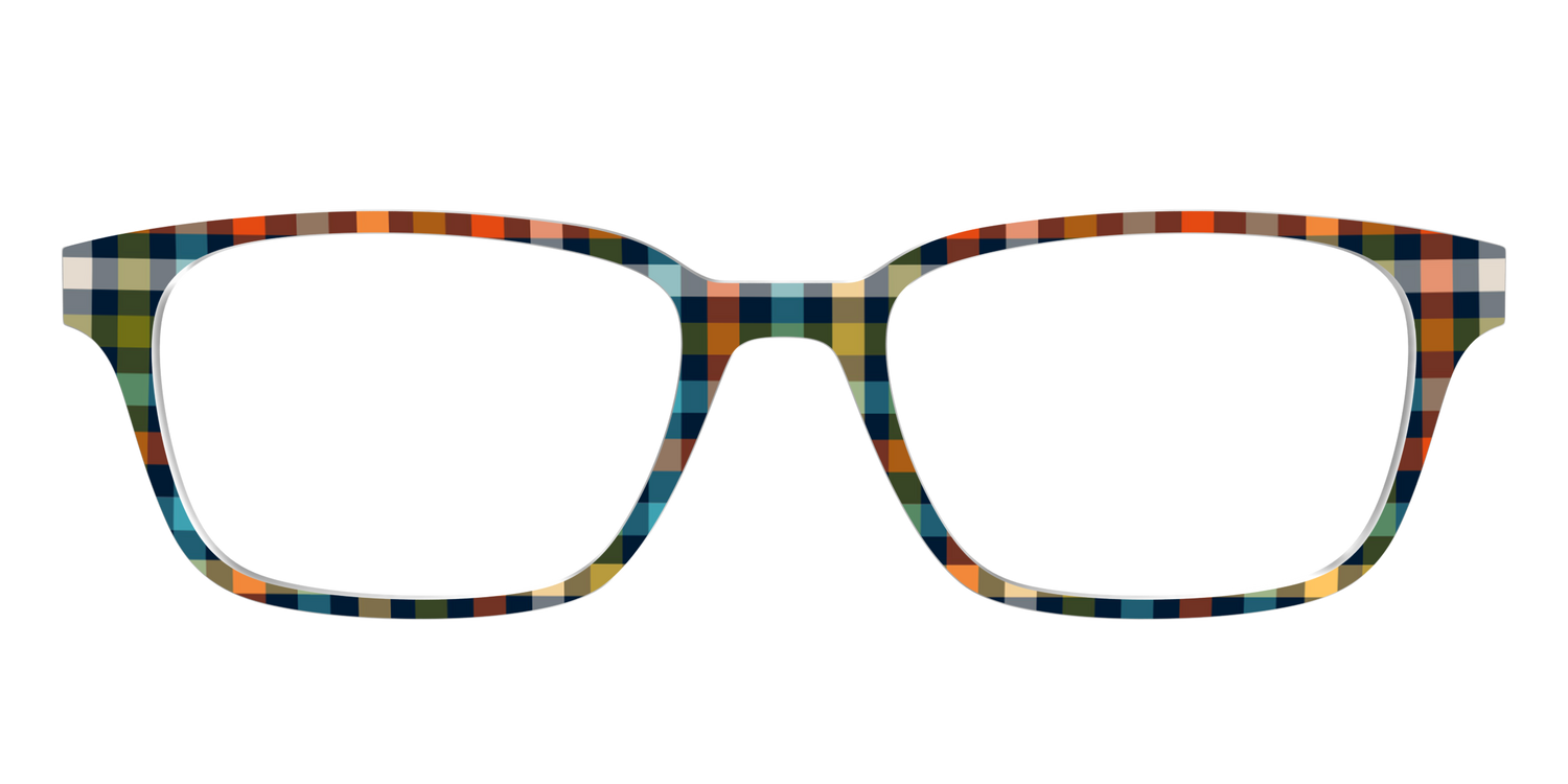 The Dockside Gingham - Front Top Image - Pair Eyewear