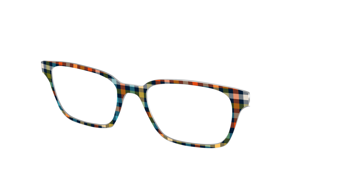 The Dockside Gingham - Angle Top Image - Pair Eyewear