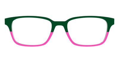 The Emerald and Flamingo Split - Front Top Thumbnail - Pair Eyewear