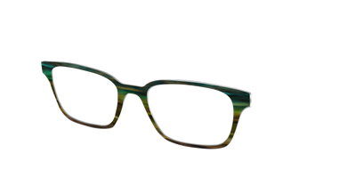 The Emerald Gradient Horn - Angle Top Thumbnail - Pair Eyewear