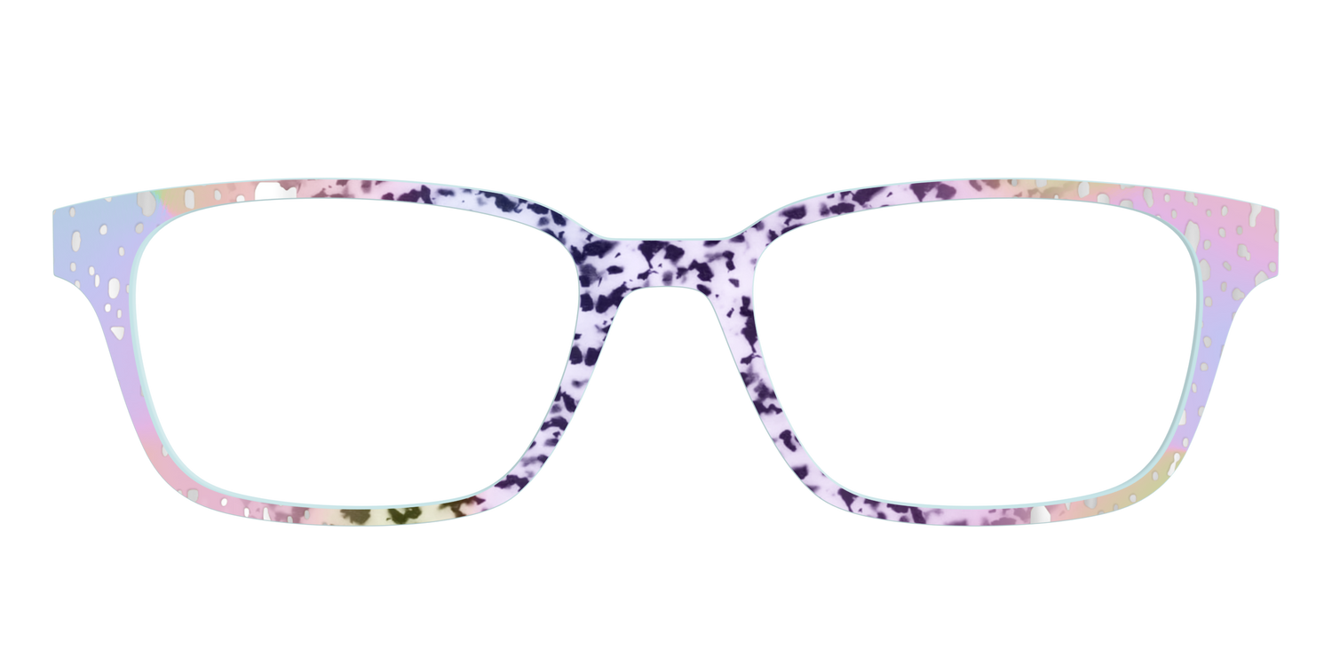 The Fairy Spots with Silver Foil - Front Top Image - Pair Eyewear