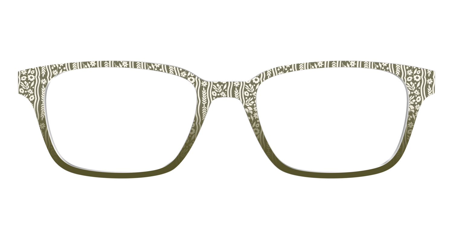 The Floret Stripes - Front Top Image - Pair Eyewear