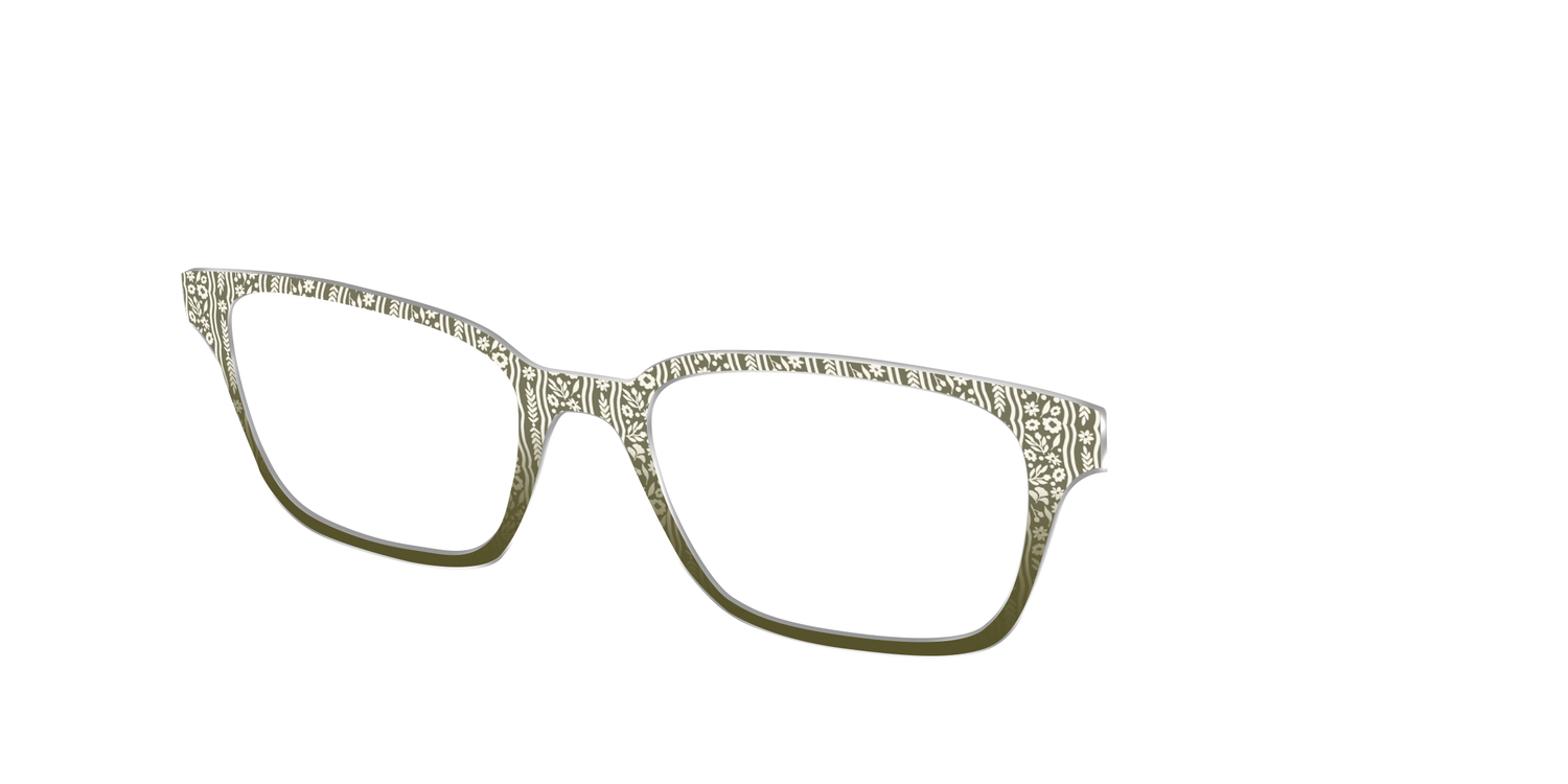 The Floret Stripes - Angle Top Image - Pair Eyewear